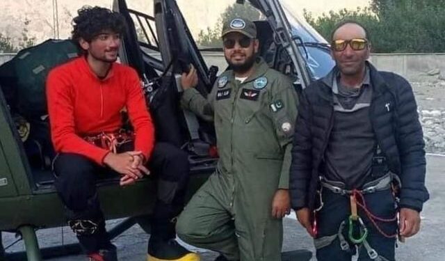 انگا پربت میں خراب موسم کے باعث پھنس جانے والے   کوہ پیما